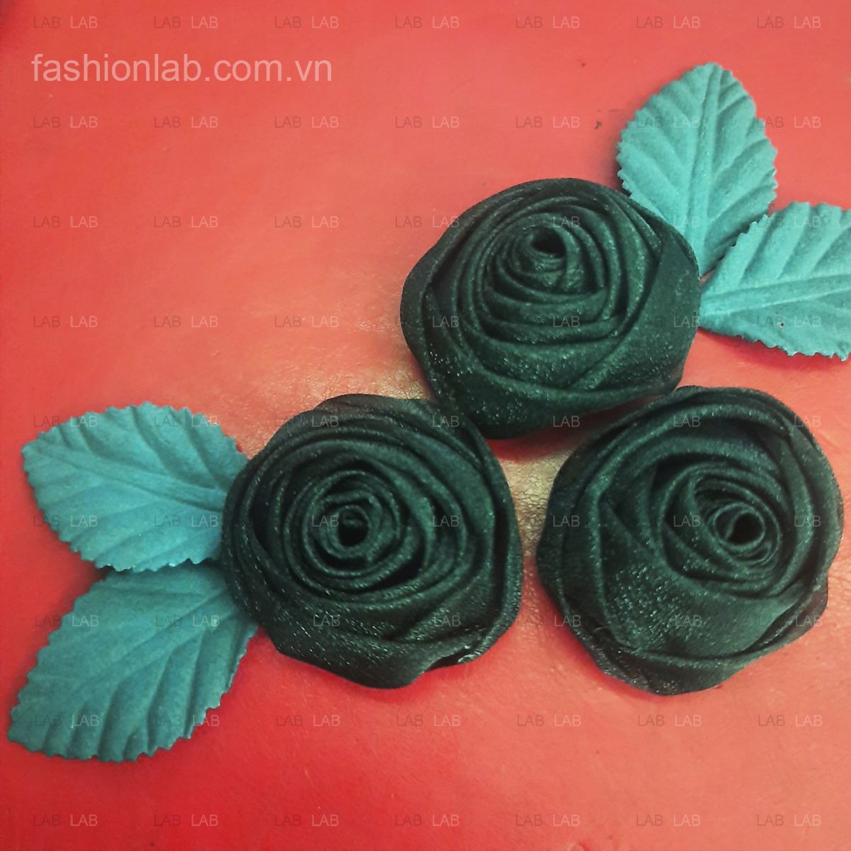 Nụ hồng vải organza