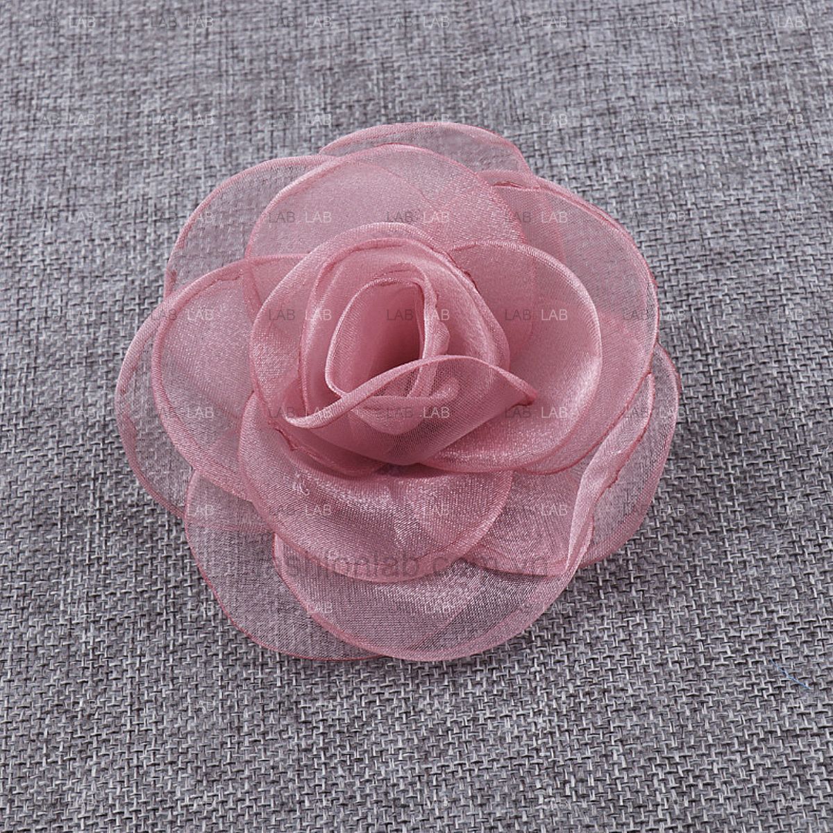 Hoa hồng voan kính 10cm