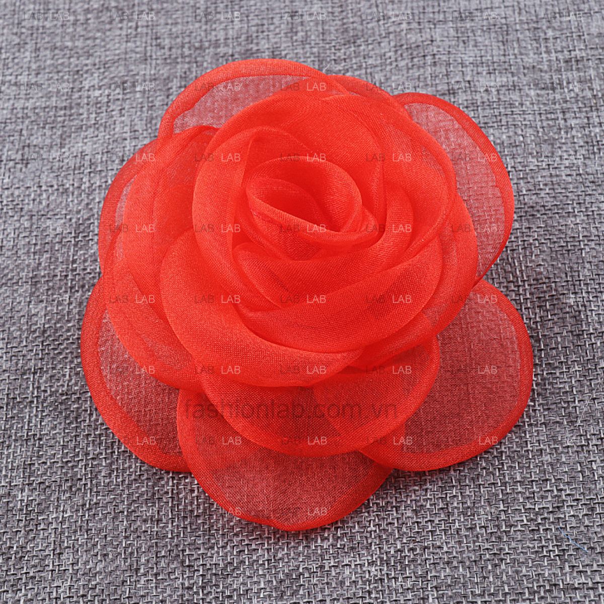 Hoa hồng voan kính 10cm