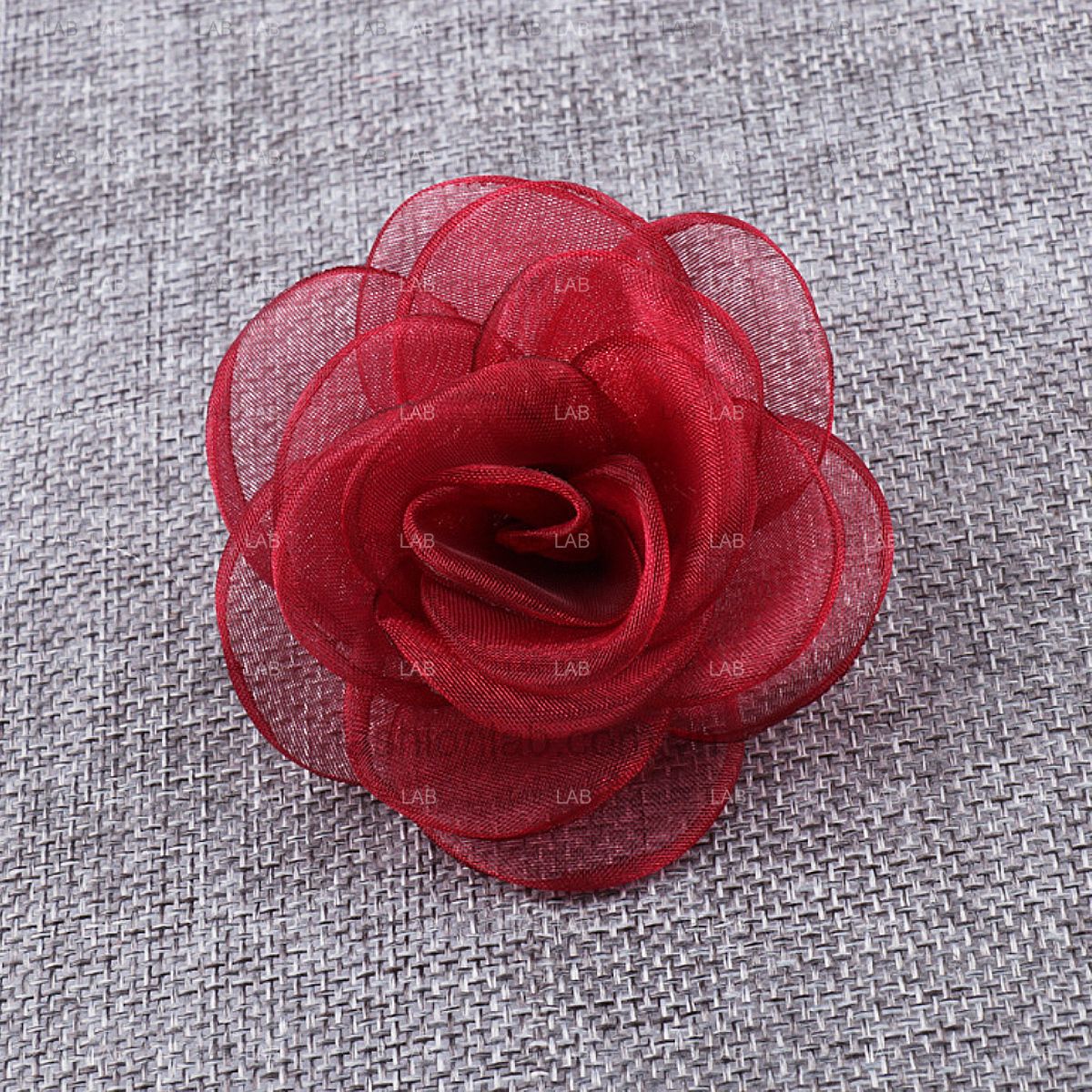 Hoa hồng voan kính 10cm