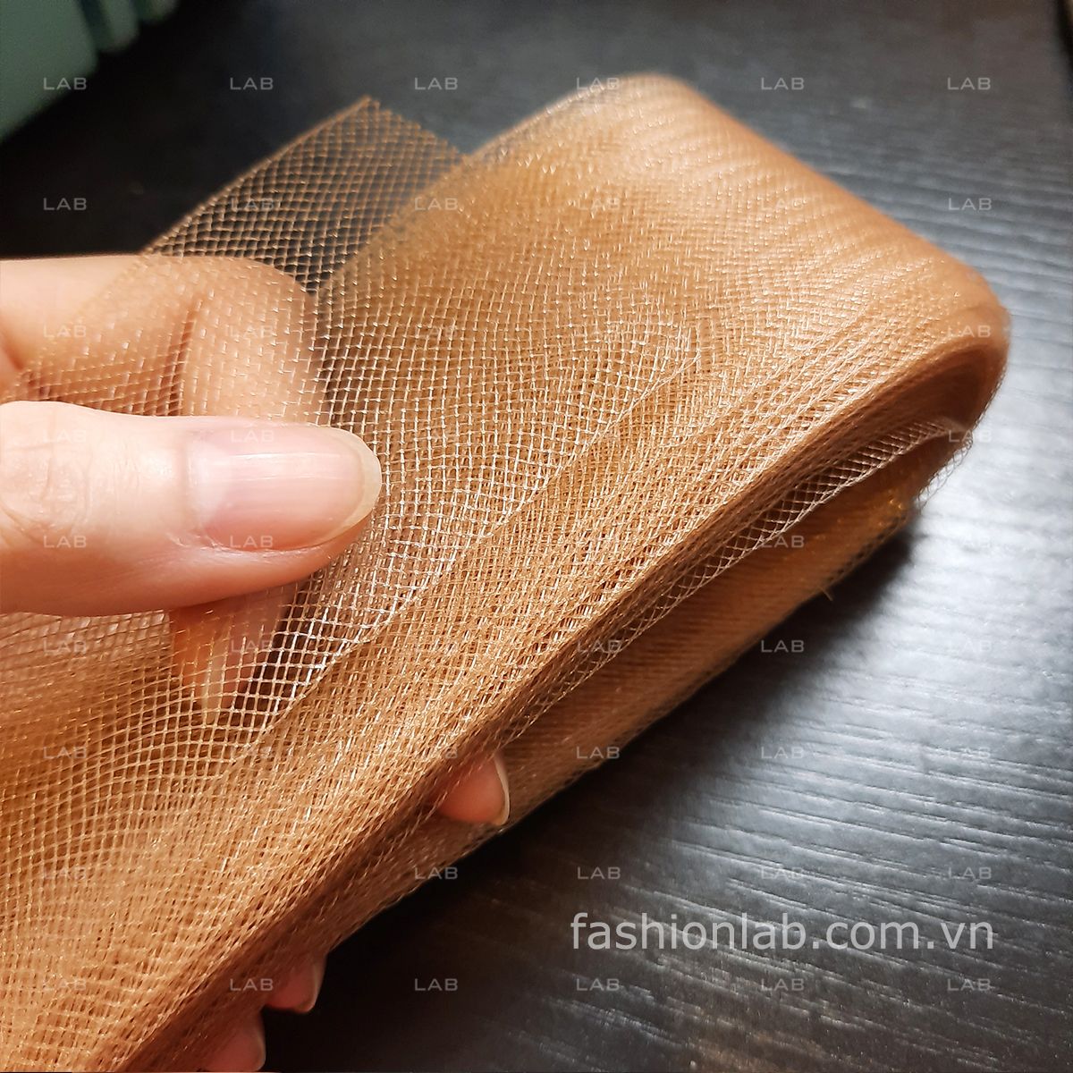 Nẹp lưới Horsehair - Bản 10cm - làm phồng xòe đầm khiêu vũ, dạ hội, váy cưới #021101