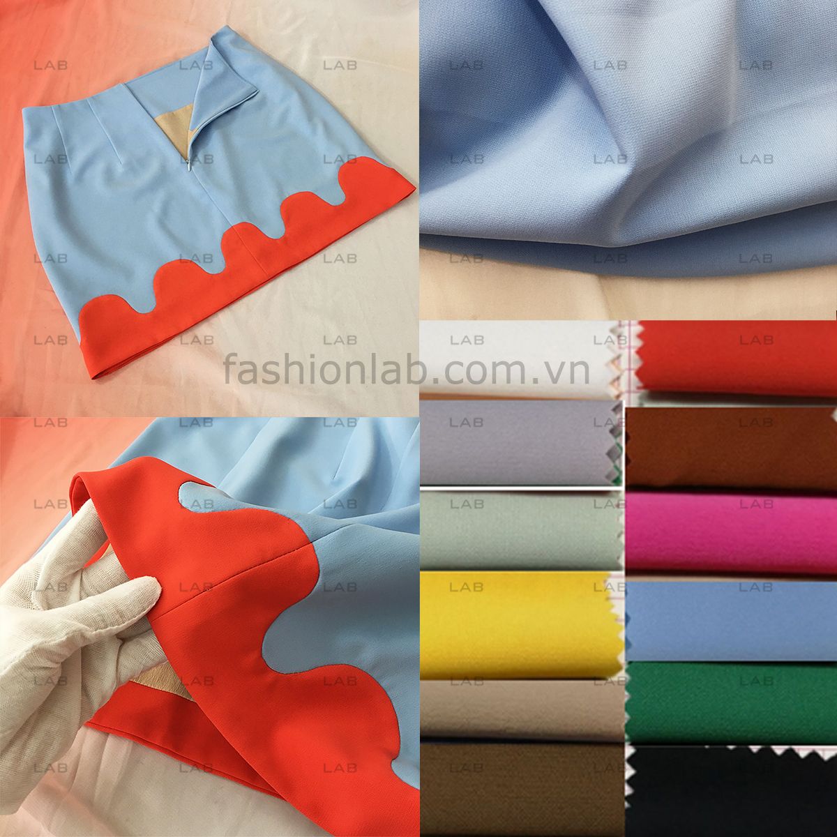 Vải Twill Spandex (chéo chun) #030102