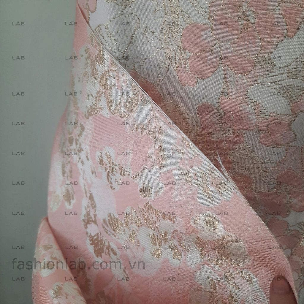 Vải gấm hoa M016 #030501