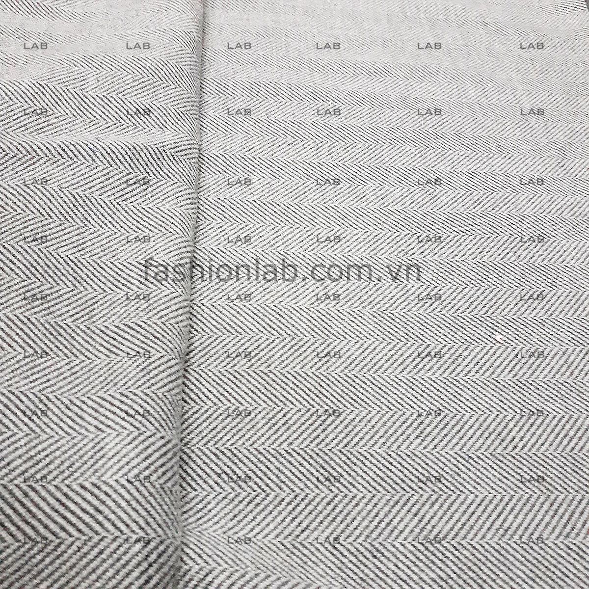 Vải dạ tweed kẻ 001 #030901