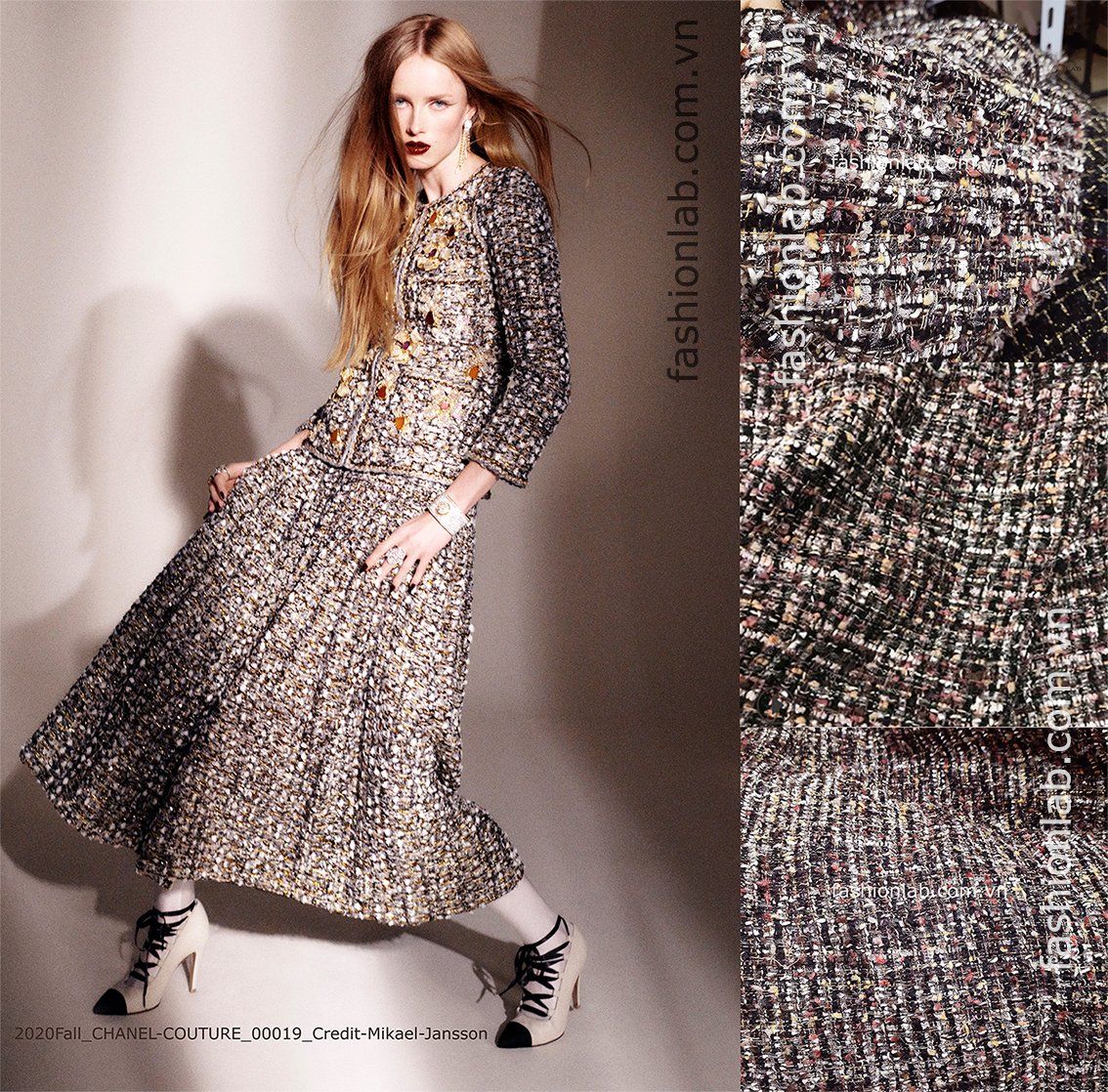 Vải tweeds 002 #030901