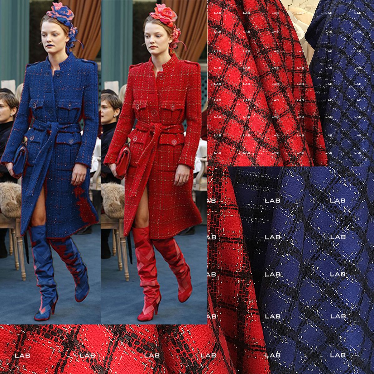 Vải dạ tweed 004 #030901