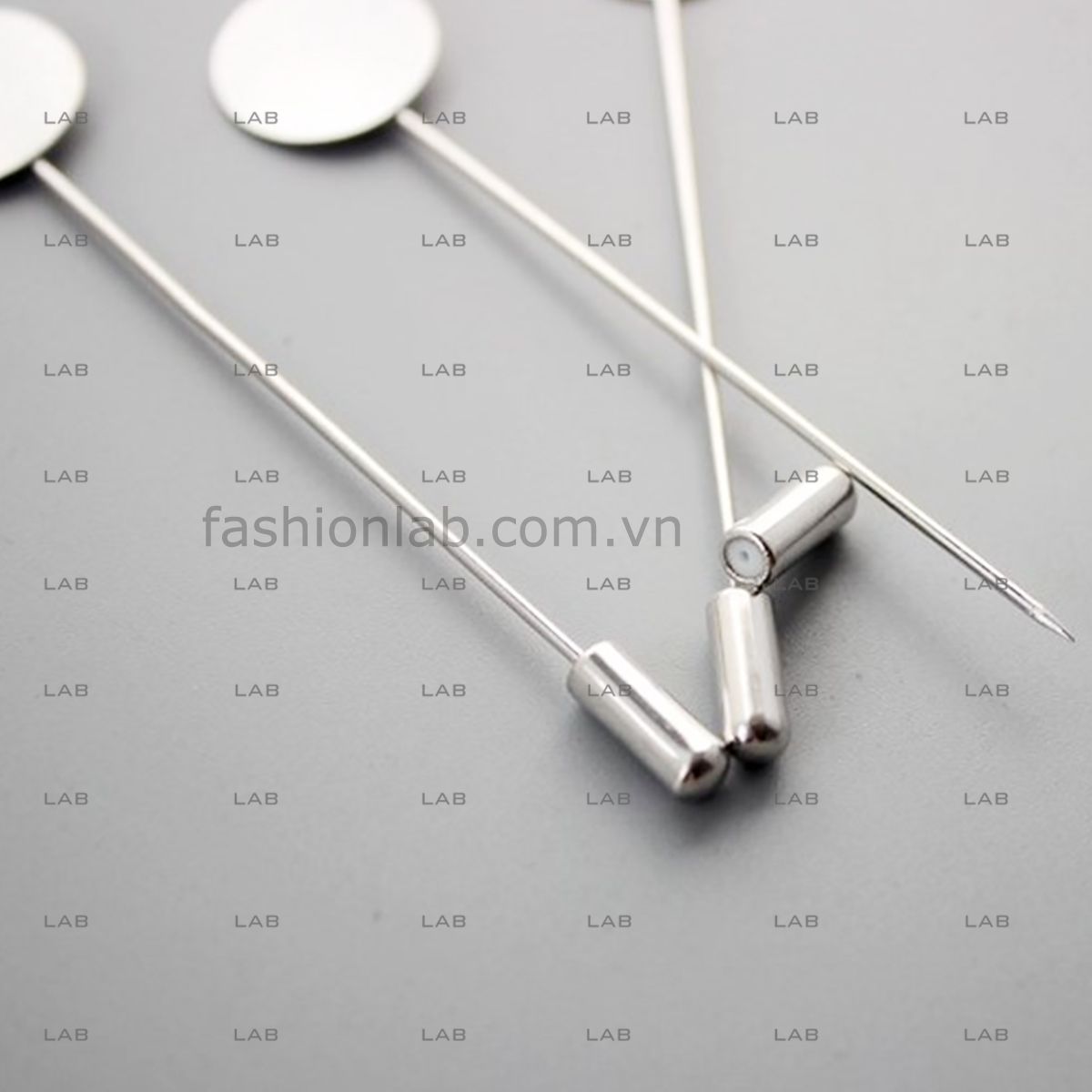 Đế pin cài áo kim loại #040201
