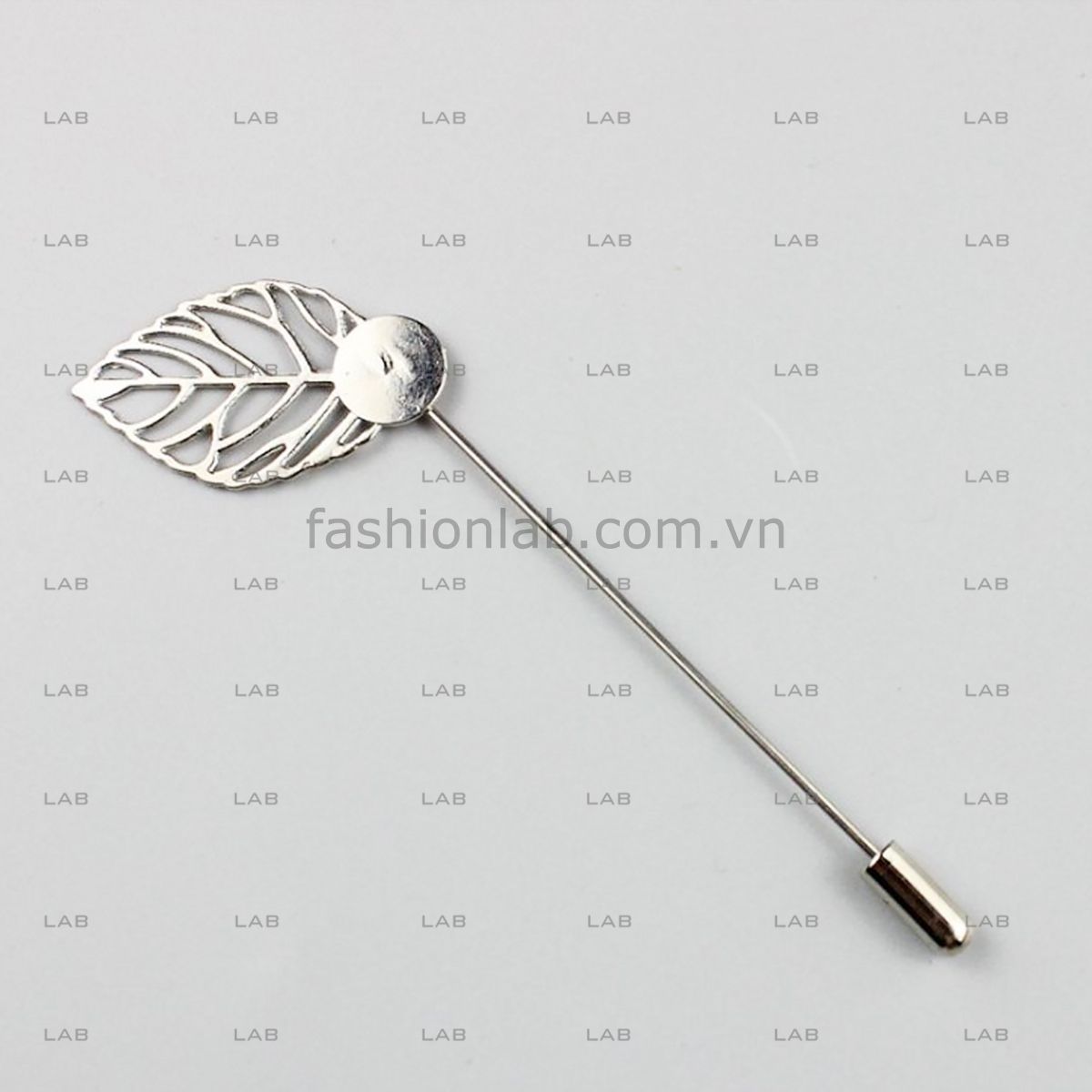 Đế pin cài áo kim loại #040201