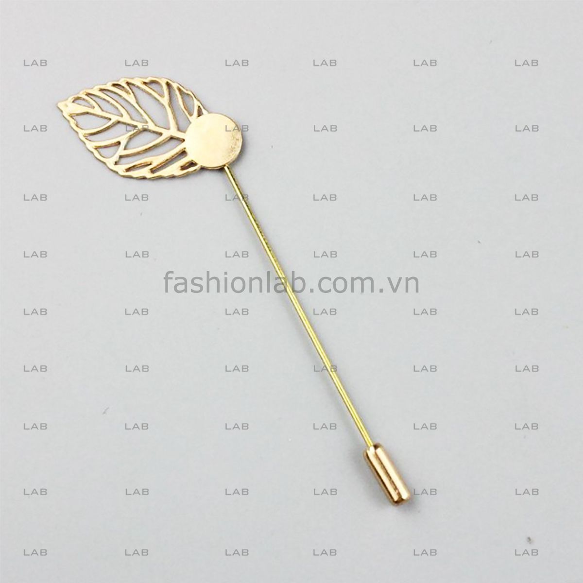 Đế pin cài áo kim loại #040201