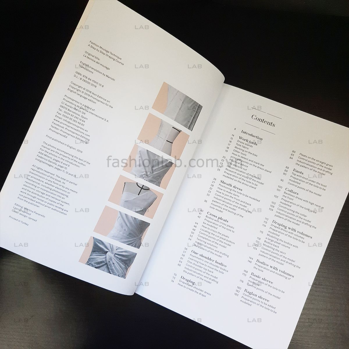 Fashion Moulage Technique: A Step by Step Draping Course #060101
