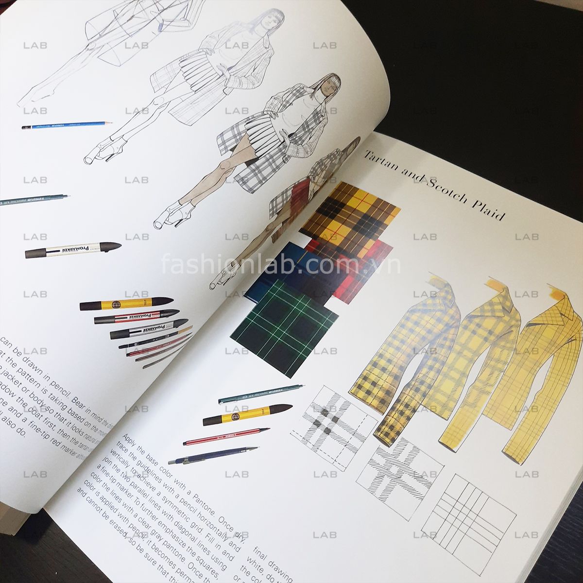 Sách Fashion Illustration & design - Minh họa thời trang #060101
