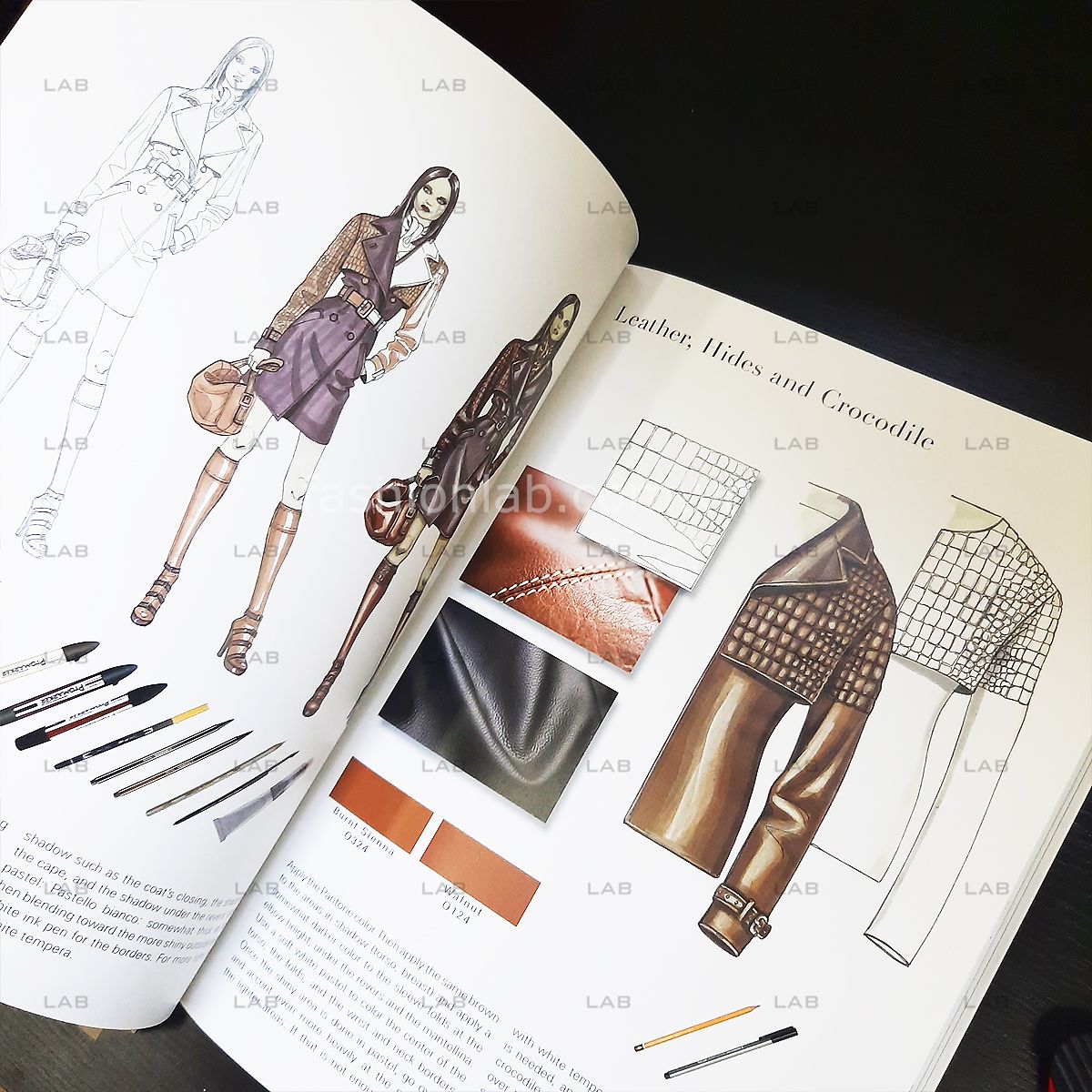 Sách Fashion Illustration & design - Minh họa thời trang #060101