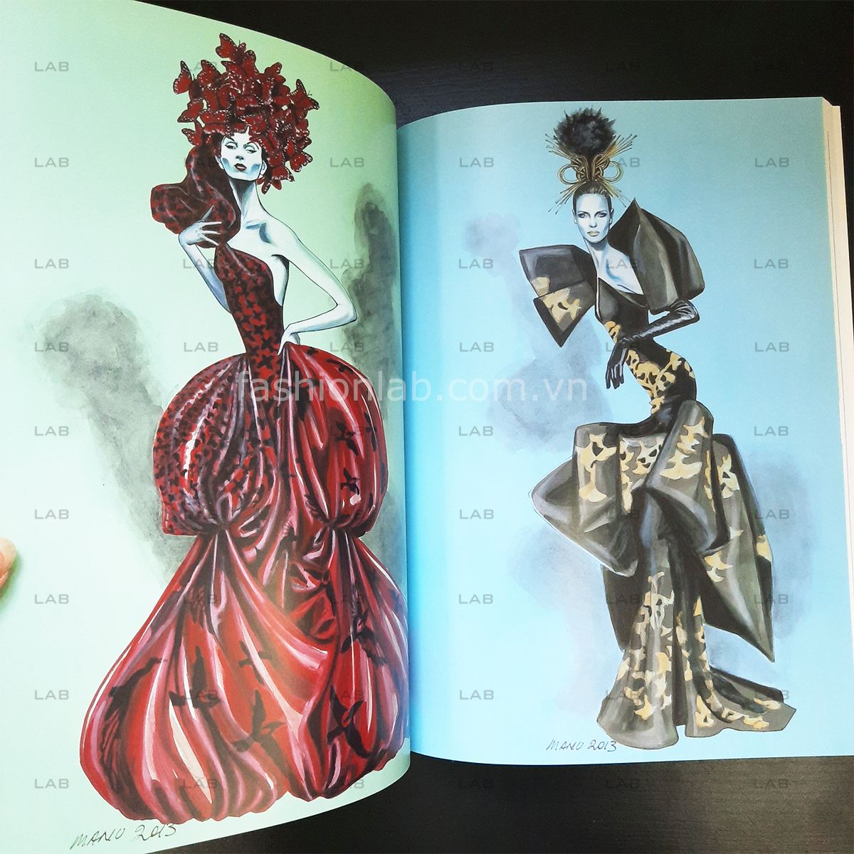 Sách Fashion Illustration & design - Minh họa thời trang #060101