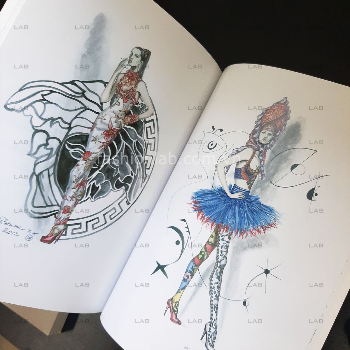 Sách Fashion Illustration & design - Minh họa thời trang #060101