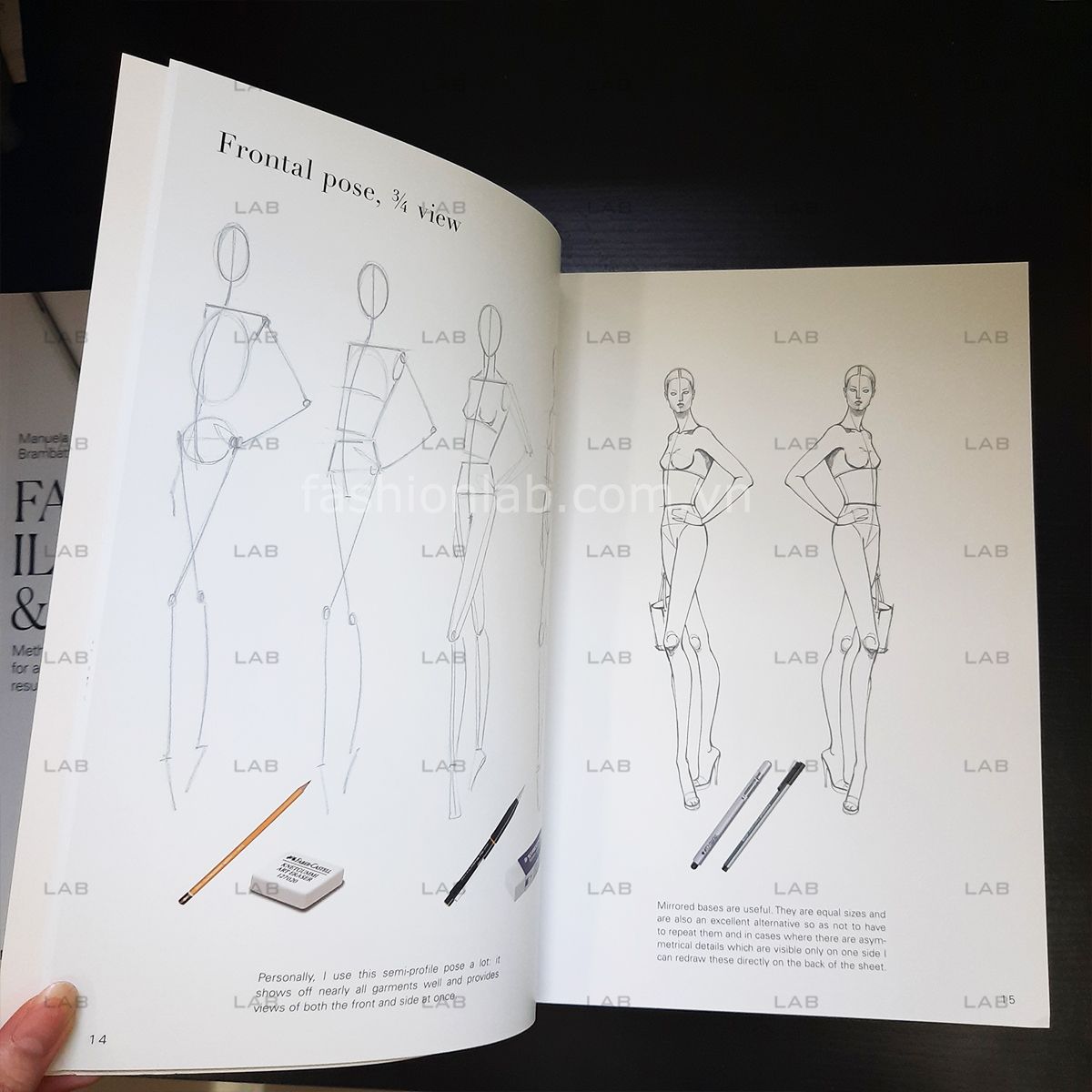 Sách Fashion Illustration & design - Minh họa thời trang #060101