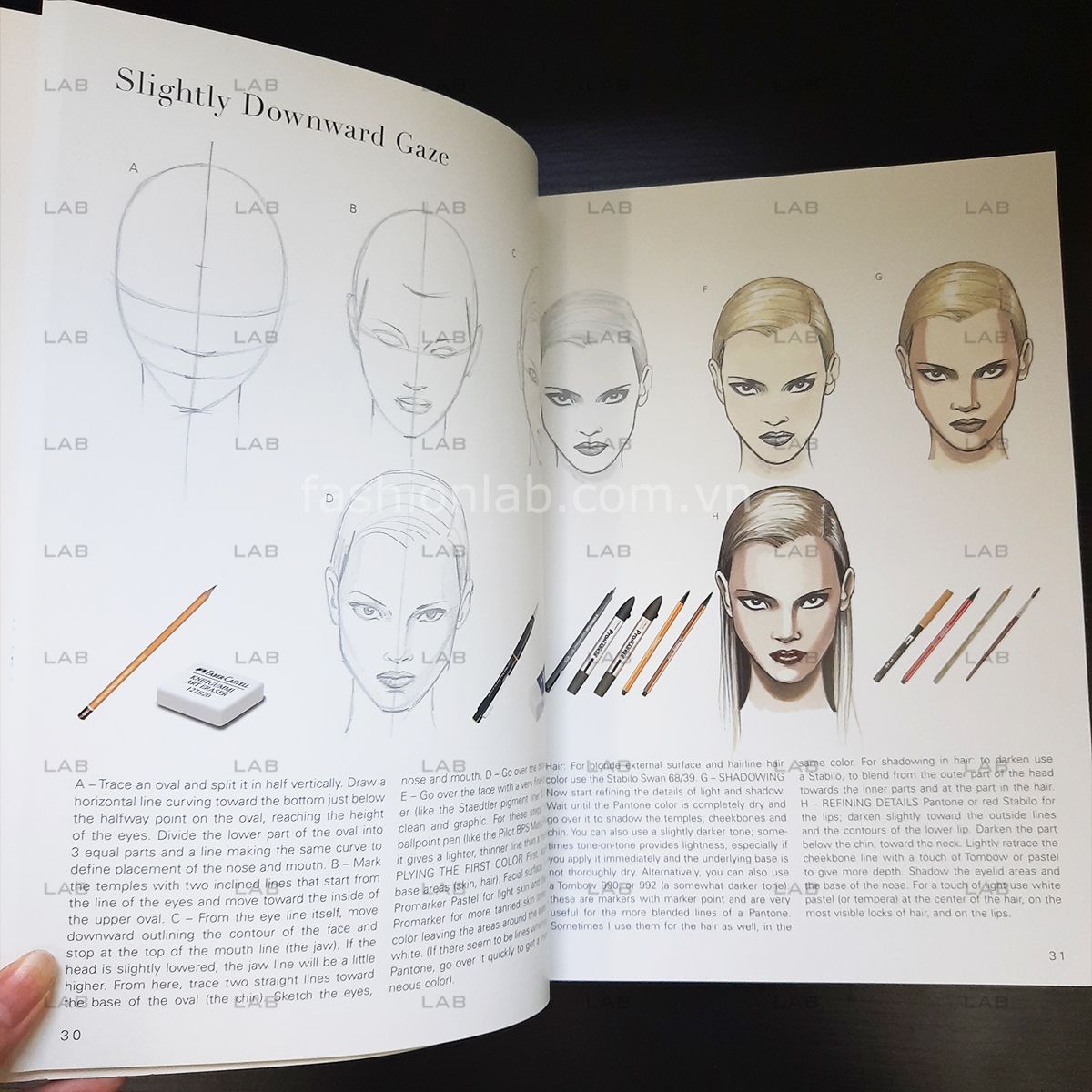 Sách Fashion Illustration & design - Minh họa thời trang #060101