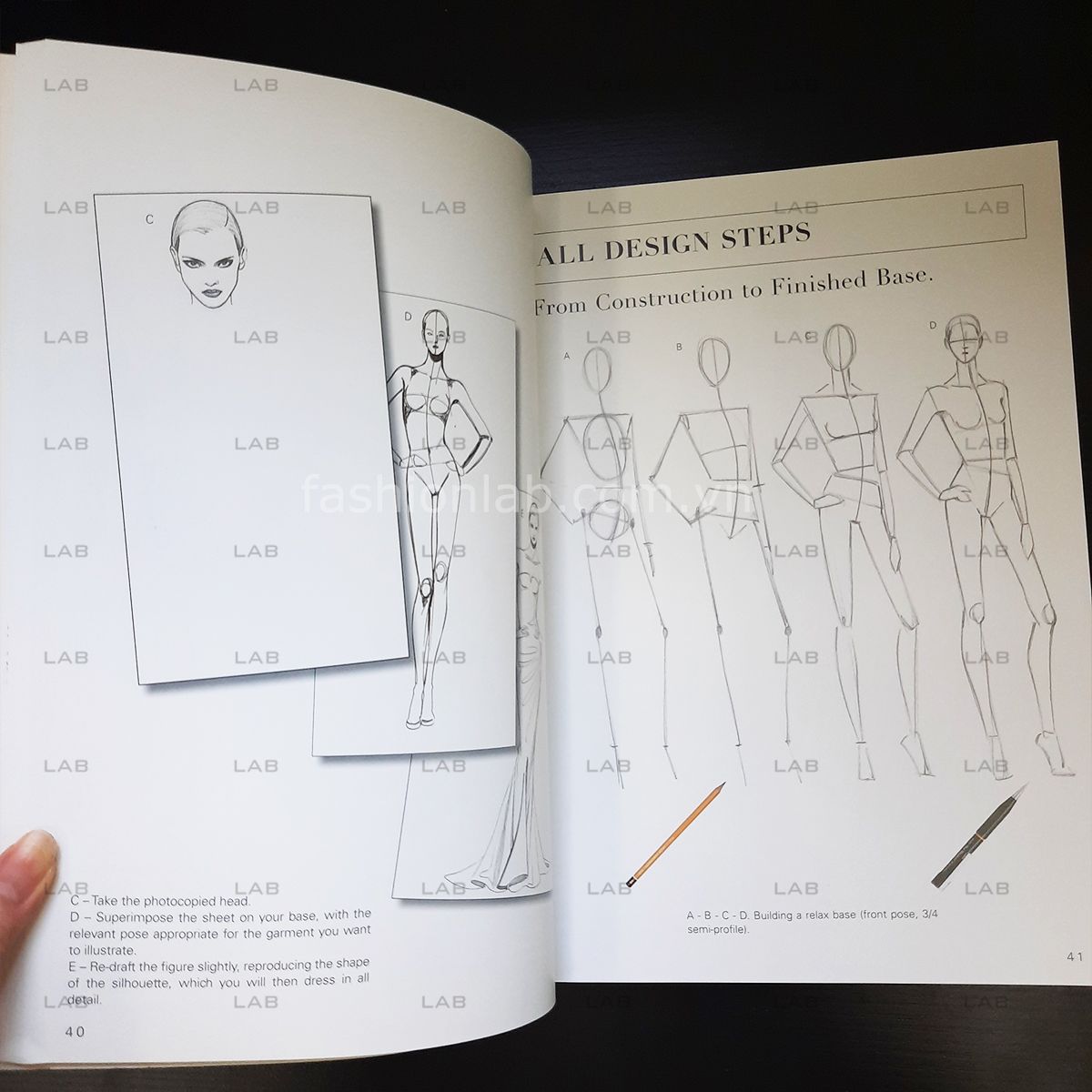 Sách Fashion Illustration & design - Minh họa thời trang #060101