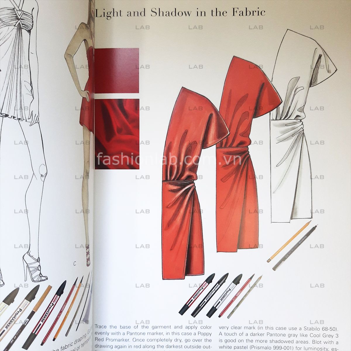 Sách Fashion Illustration & design - Minh họa thời trang #060101