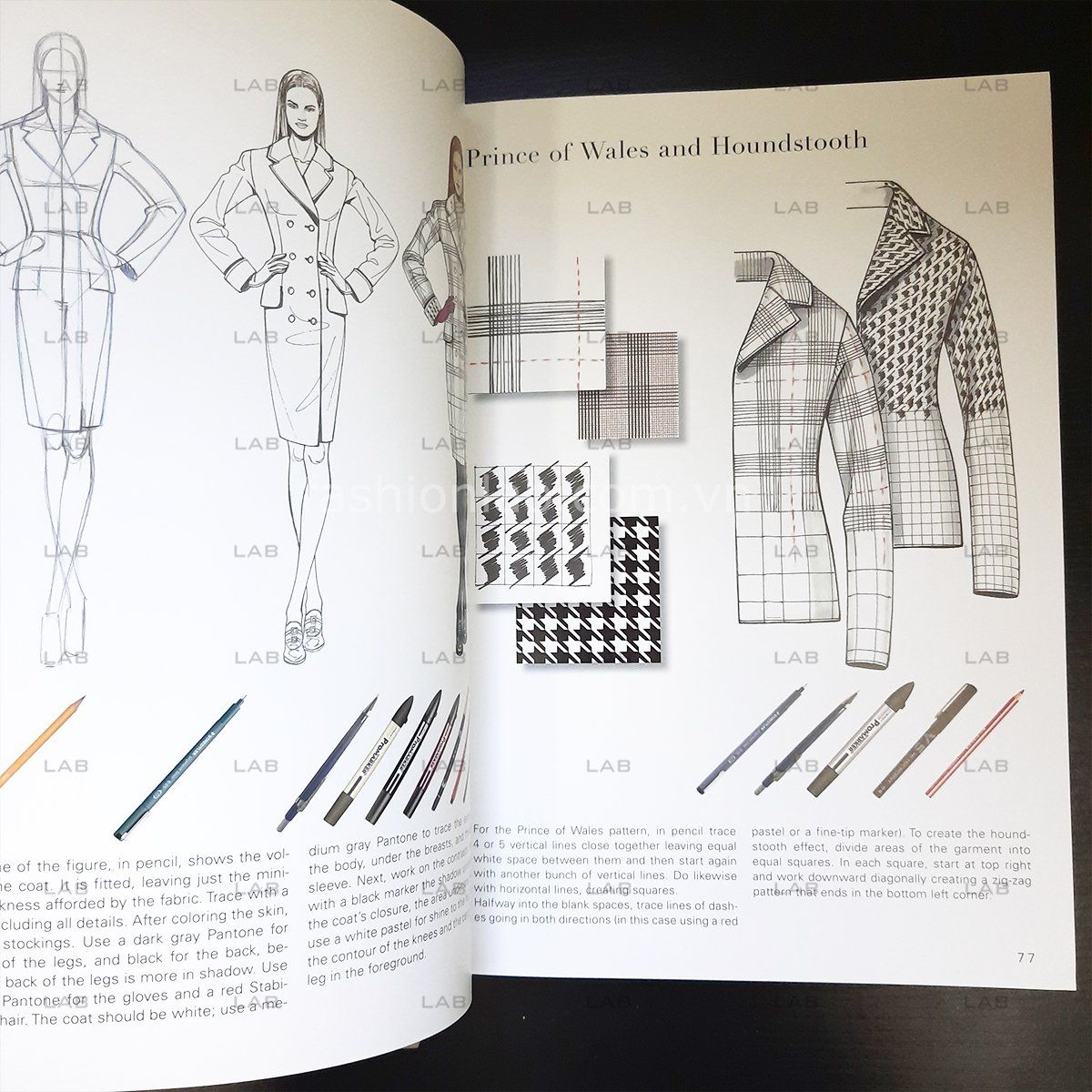 Sách Fashion Illustration & design - Minh họa thời trang #060101