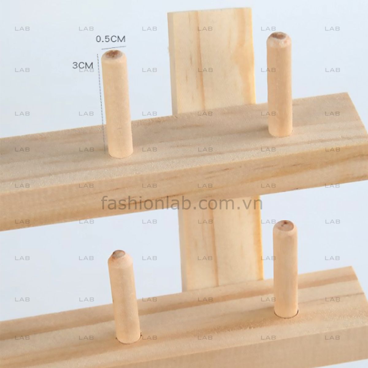 Giá để chỉ gỗ thông để bàn (bộ) #050201