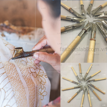 Bút rót sáp nhuộm Batik Ấn Độ nhiều cỡ #0105