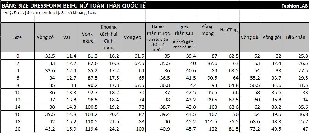 Cốt thiết kế Beifu - nữ toàn thân #010201