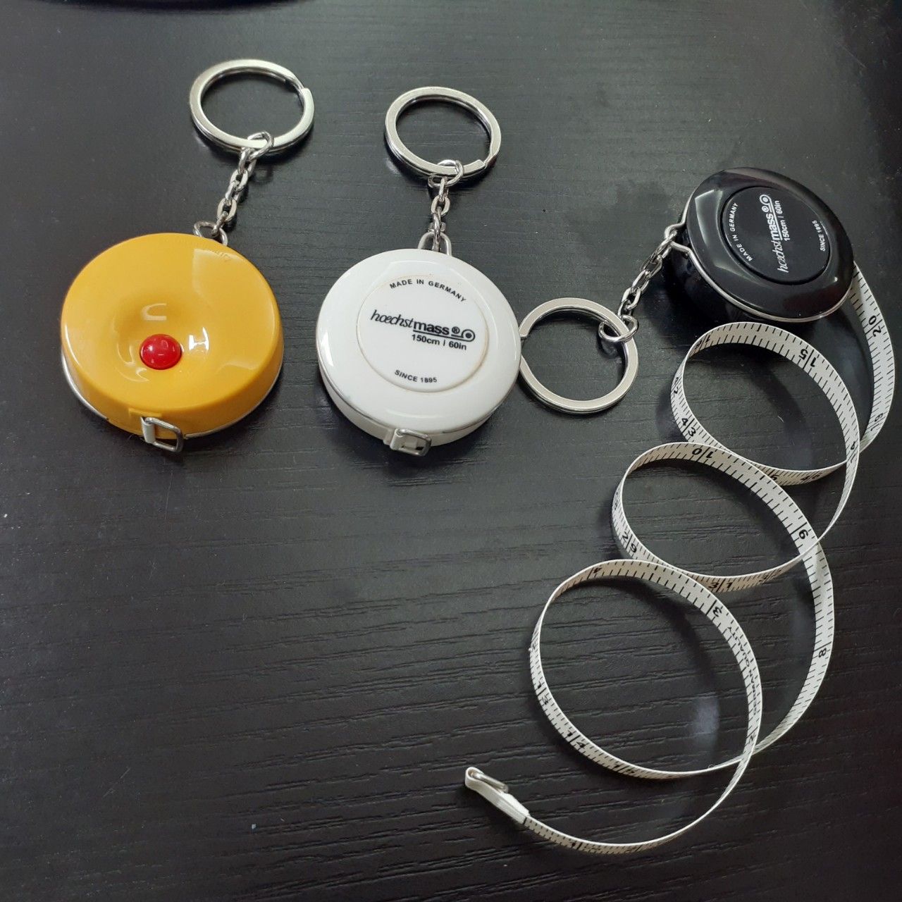 Thước dây móc treo chìa khóa #010101