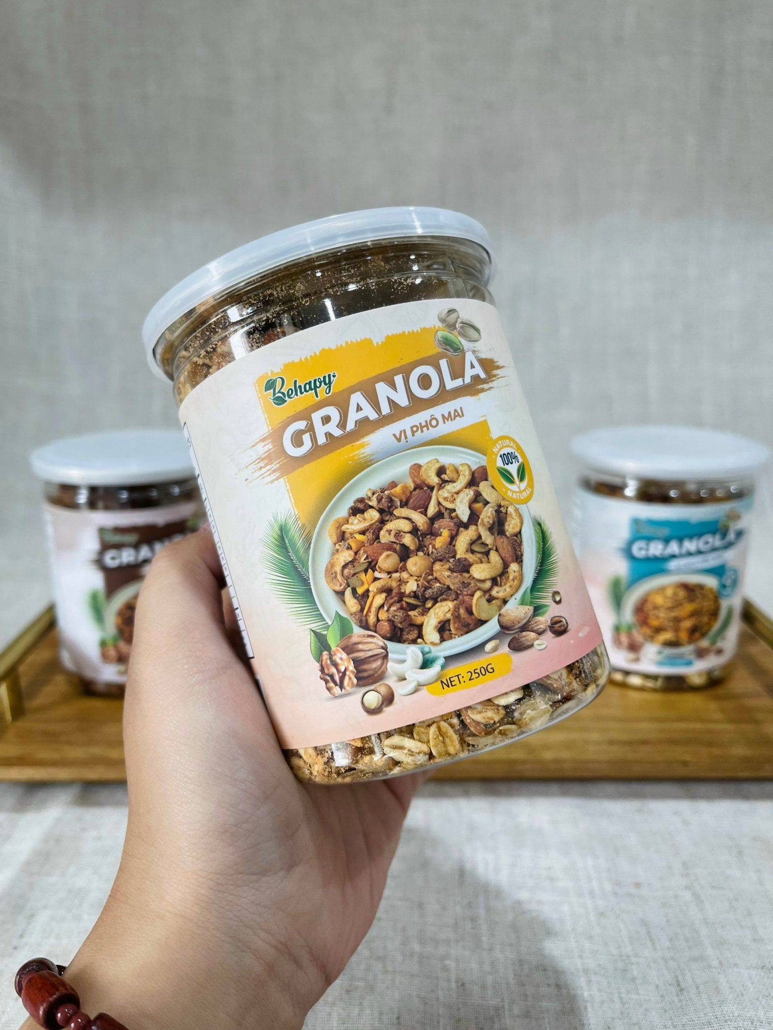 Granola Vị Phomai – Hũ 250gr