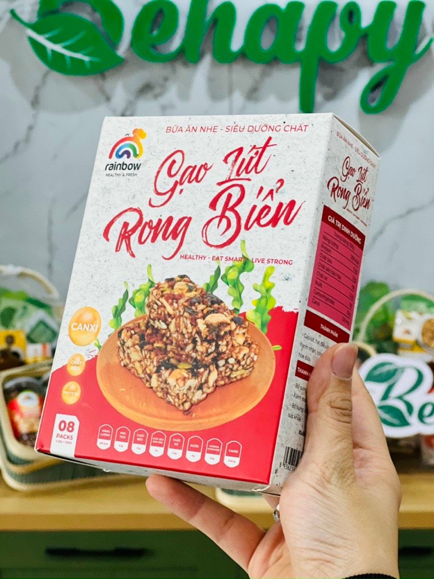 Bánh Rong Biển Gạo Lứt