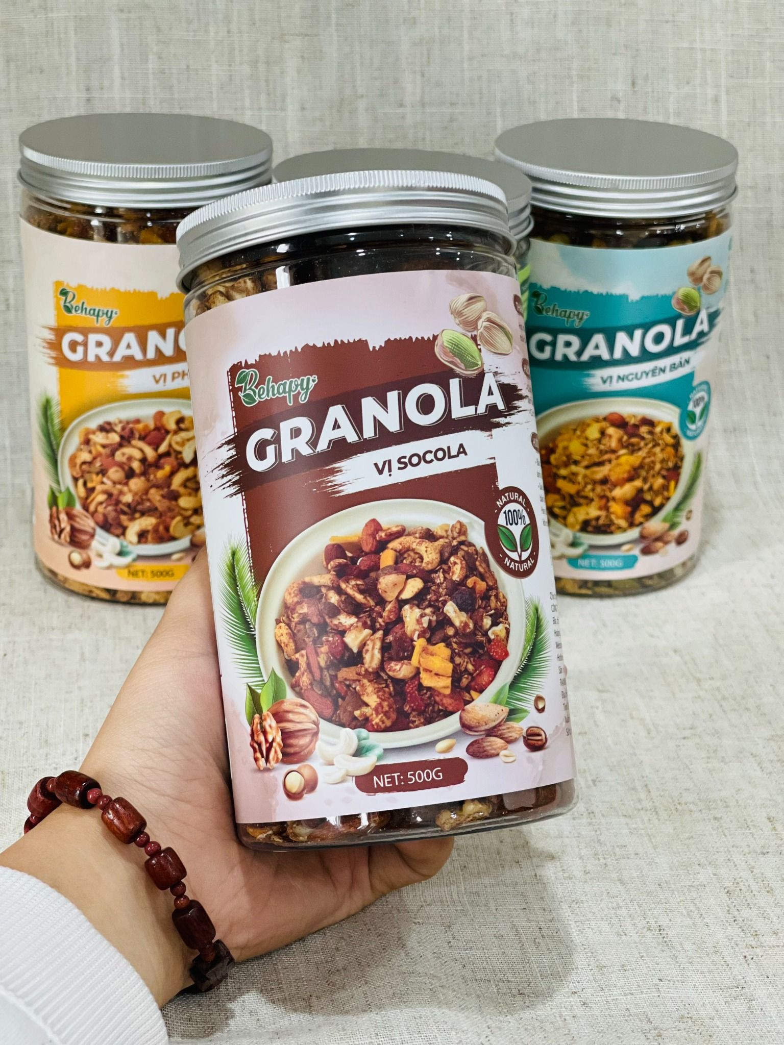 Granola Vị Socola – Hũ 500gr