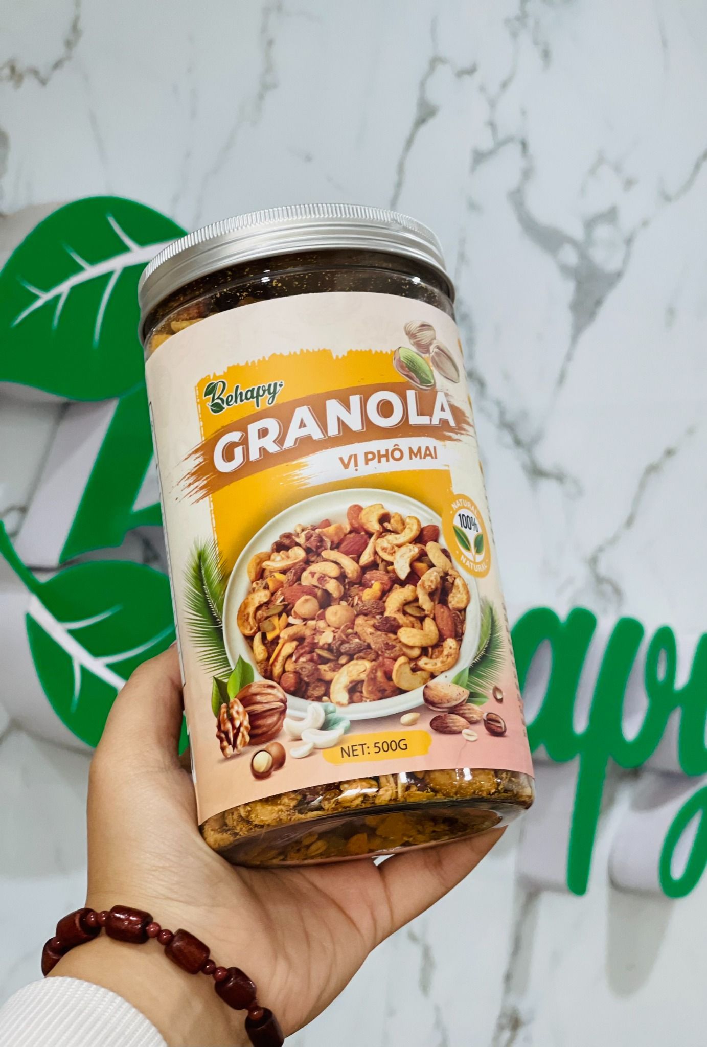 Granola Vị Phomai – Hũ 500gr