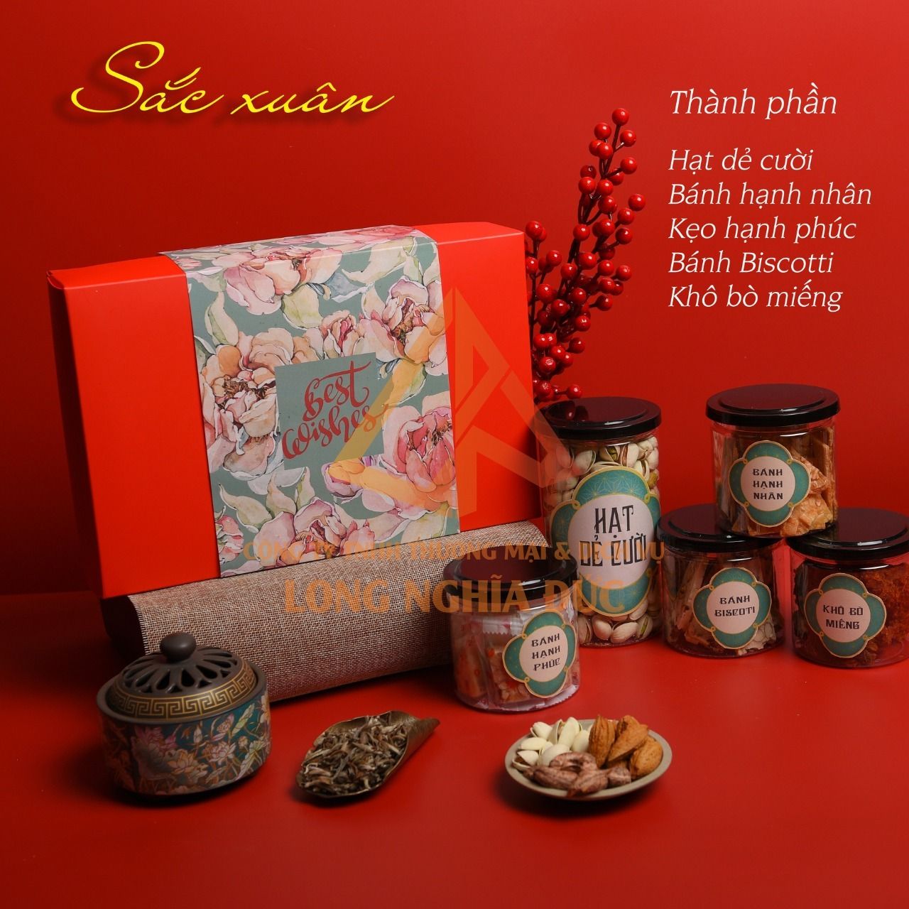 Set Quà Tết Sắc Xuân