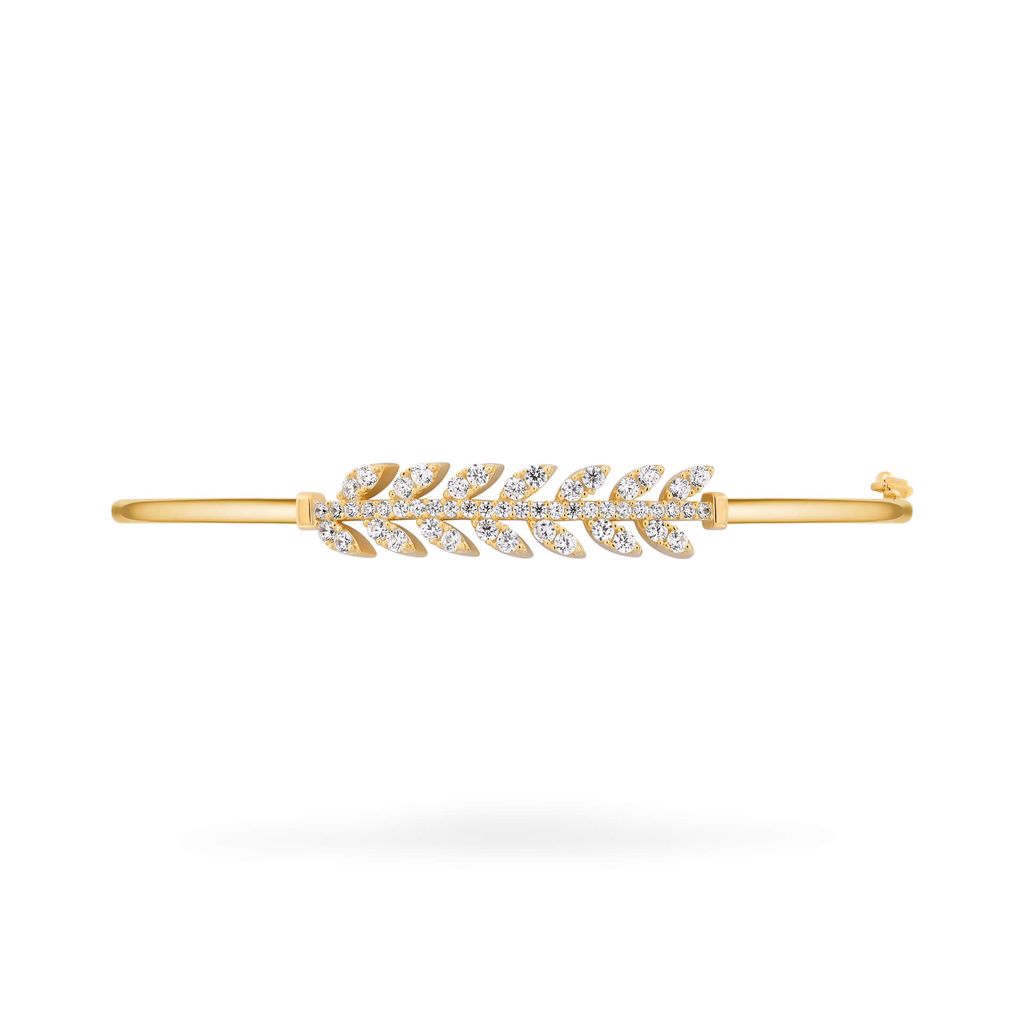 Vòng tay vàng vàng 18K gắn đá CZ DOJI AFGM901063D1CZ1