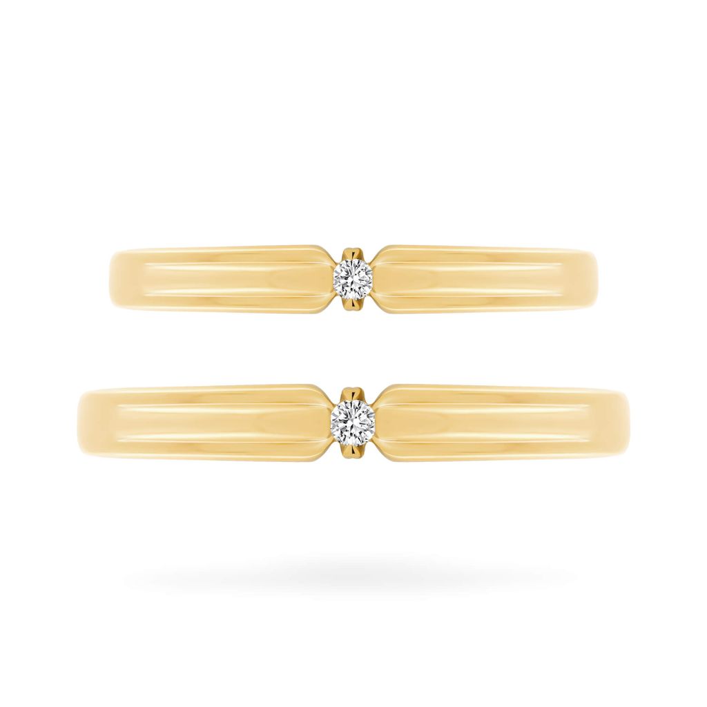 Nhẫn cưới 14K DOJI AWMG111847F1ML1 - AWFG111847F1ML1