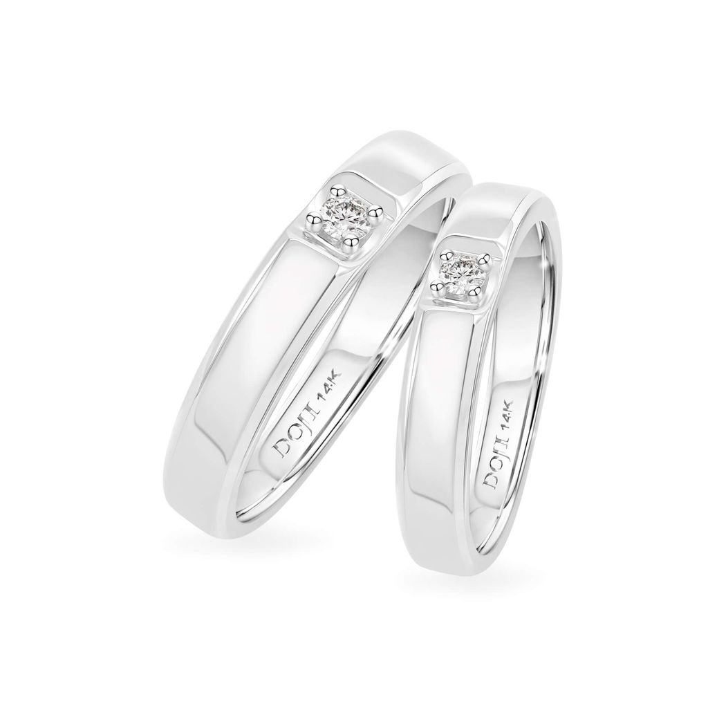 Nhẫn cưới 14K DOJI AWMG111732F2ML1 - AWFG111732F2ML1