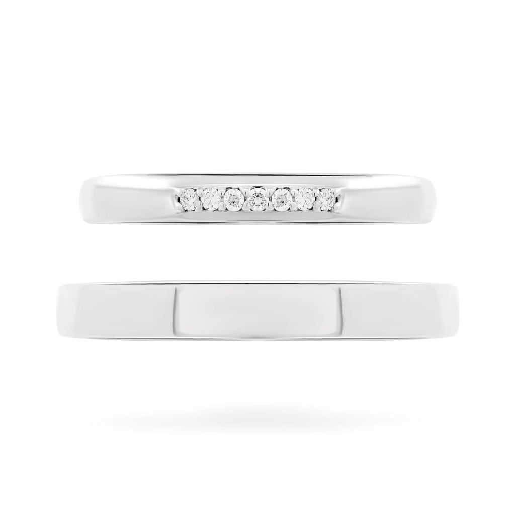 Nhẫn cưới 14K DOJI AWMG111849F2KK1 - AWFG111849F2ML1