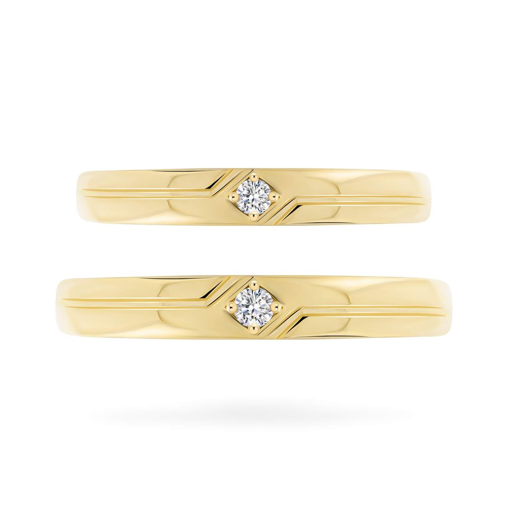 Nhẫn cưới 14K DOJI AWMG111853F1ML1 - AWFG111853F1ML1
