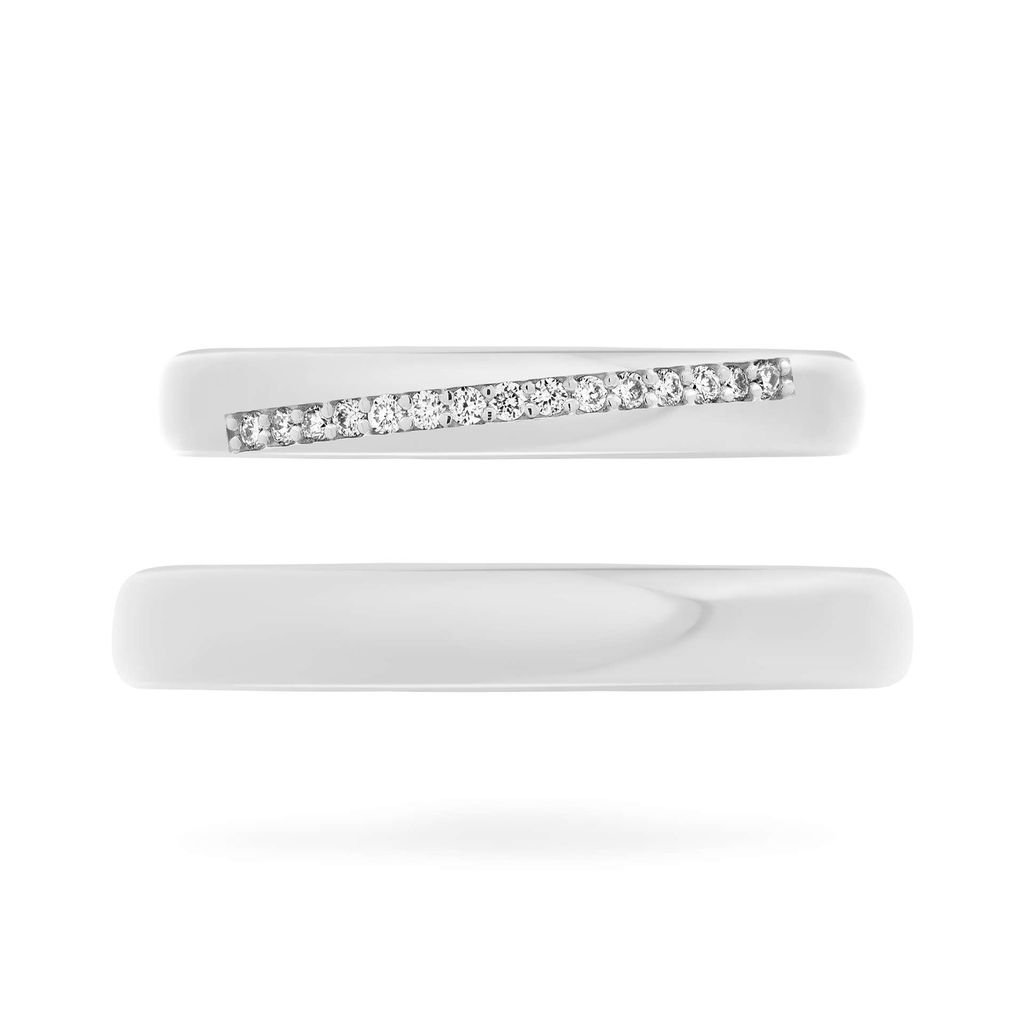 Nhẫn cưới 14K DOJI AWMG111865F2KK1 - AWFG111865F2ML1