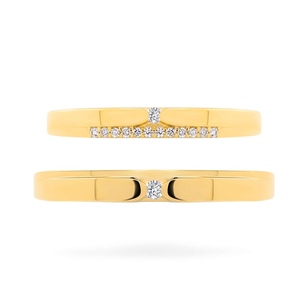 Nhẫn cưới 14K DOJI AWMG111868F1ML1 - AWFG111868F1ML1