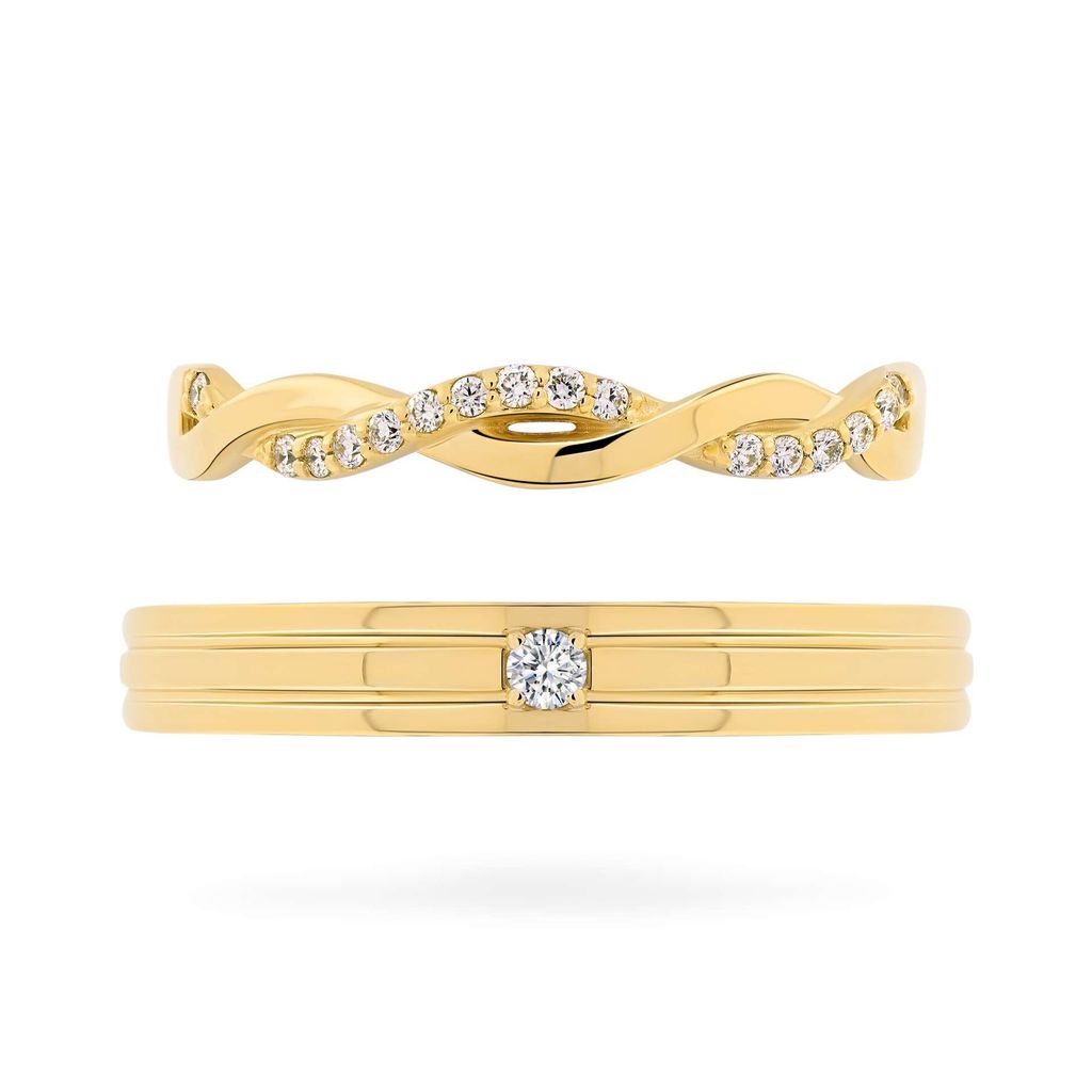 Nhẫn cưới 14K DOJI AWMG111870F1ML1 - AWFG111870F1ML1