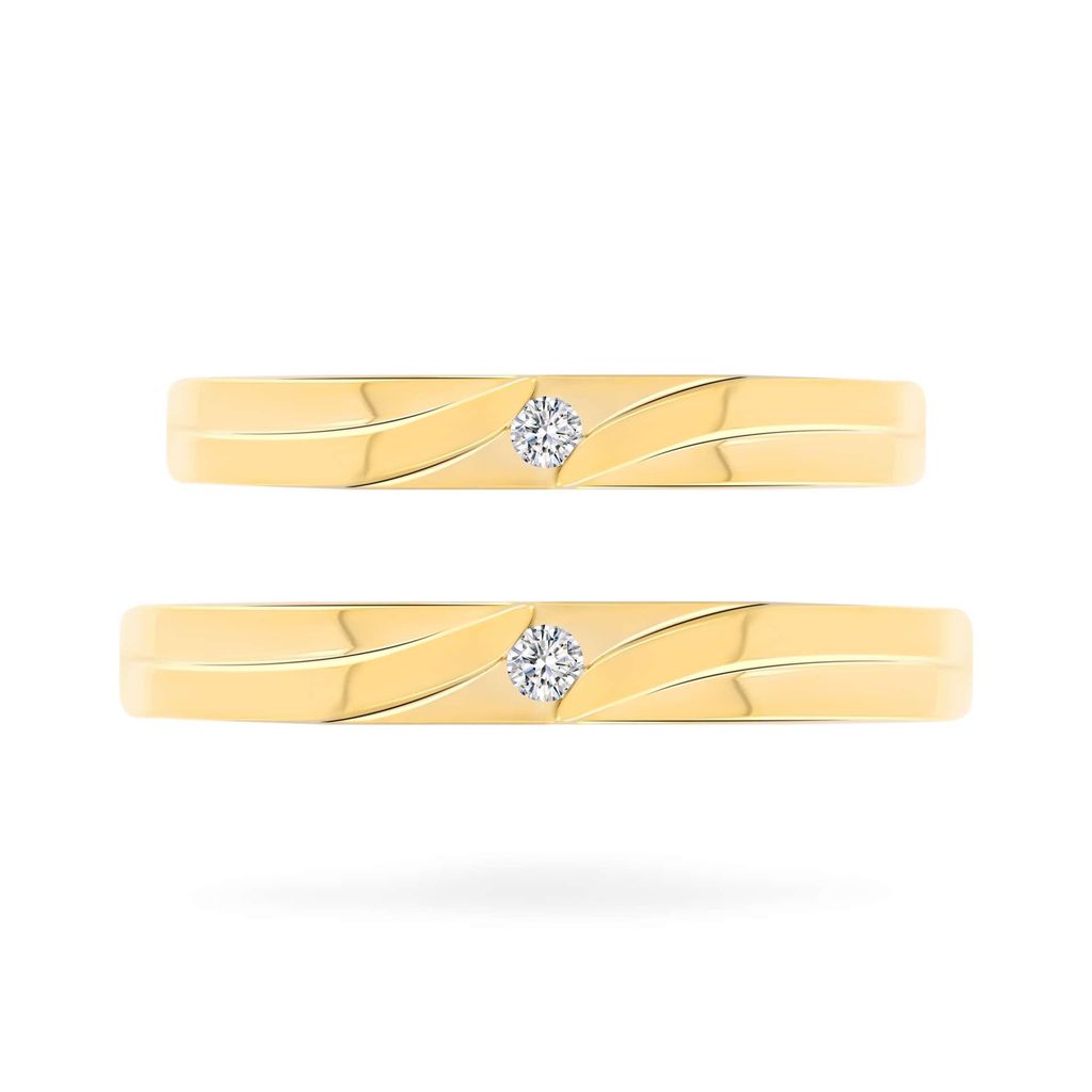 Nhẫn cưới 18K DOJI AWMG111872D1ML1 - AWFG111872D1ML1