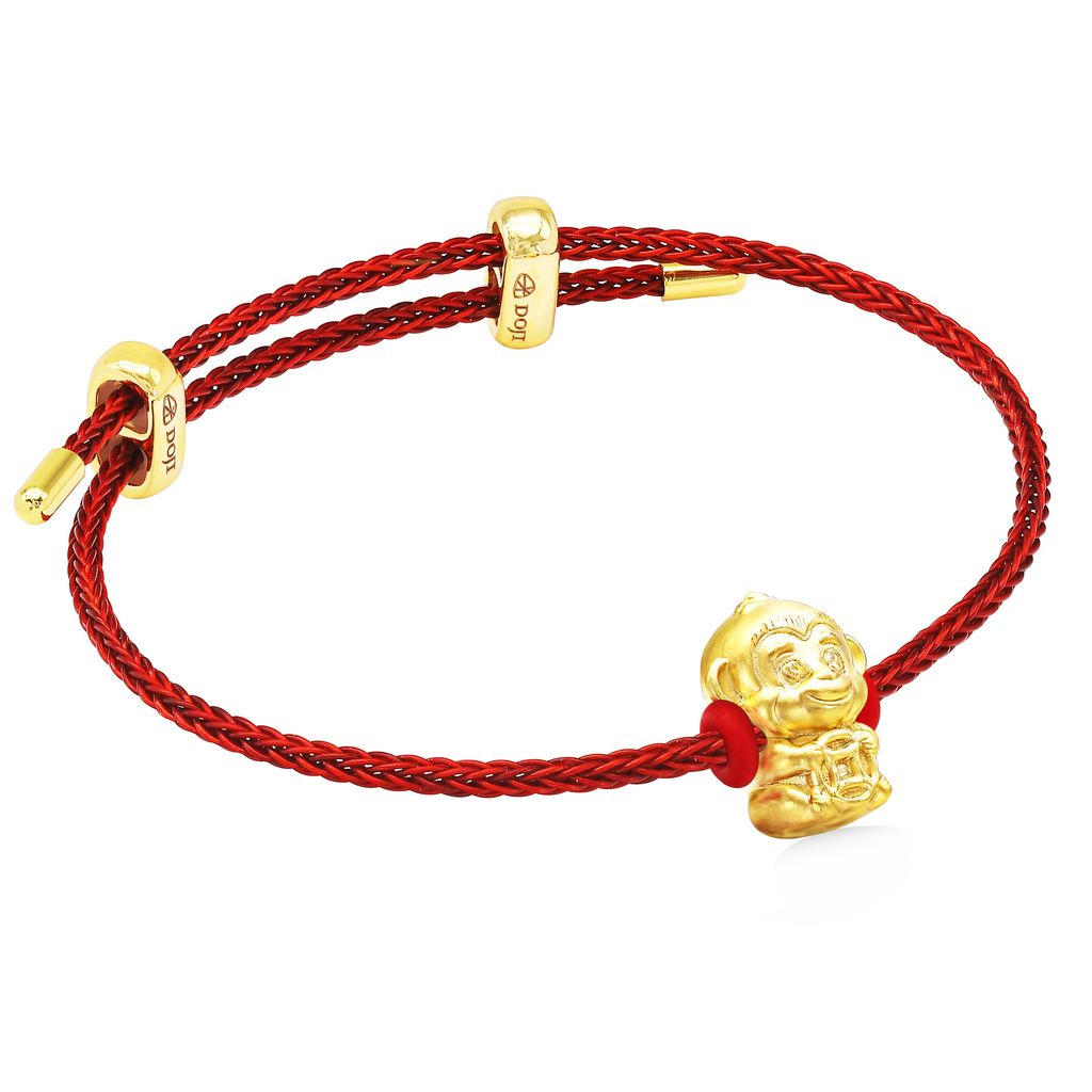 Vòng charm kim thân vàng 24K DOJI BCB5005760A1XX1