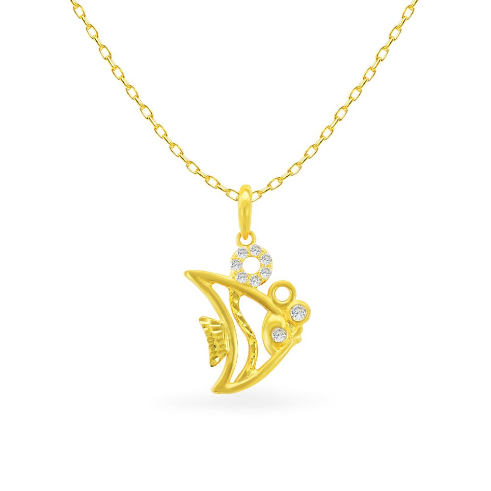 Mặt dây nữ vàng 24K DOJI BLA0002369B1CZ1