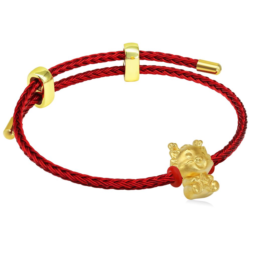 Vòng charm kim thìn vàng 24K DOJI BCB6004890A1XX1