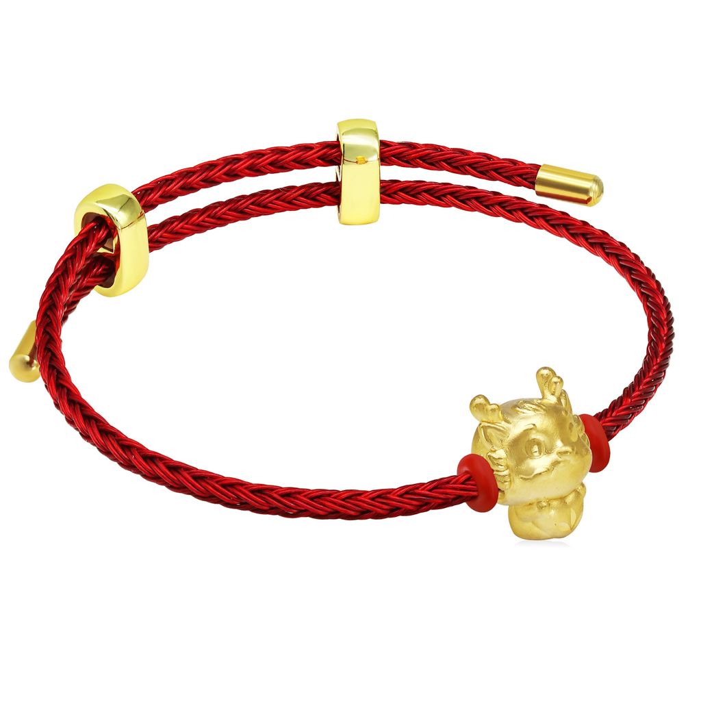 Vòng charm kim thìn vàng 24K DOJI BCB6004900A1XX1
