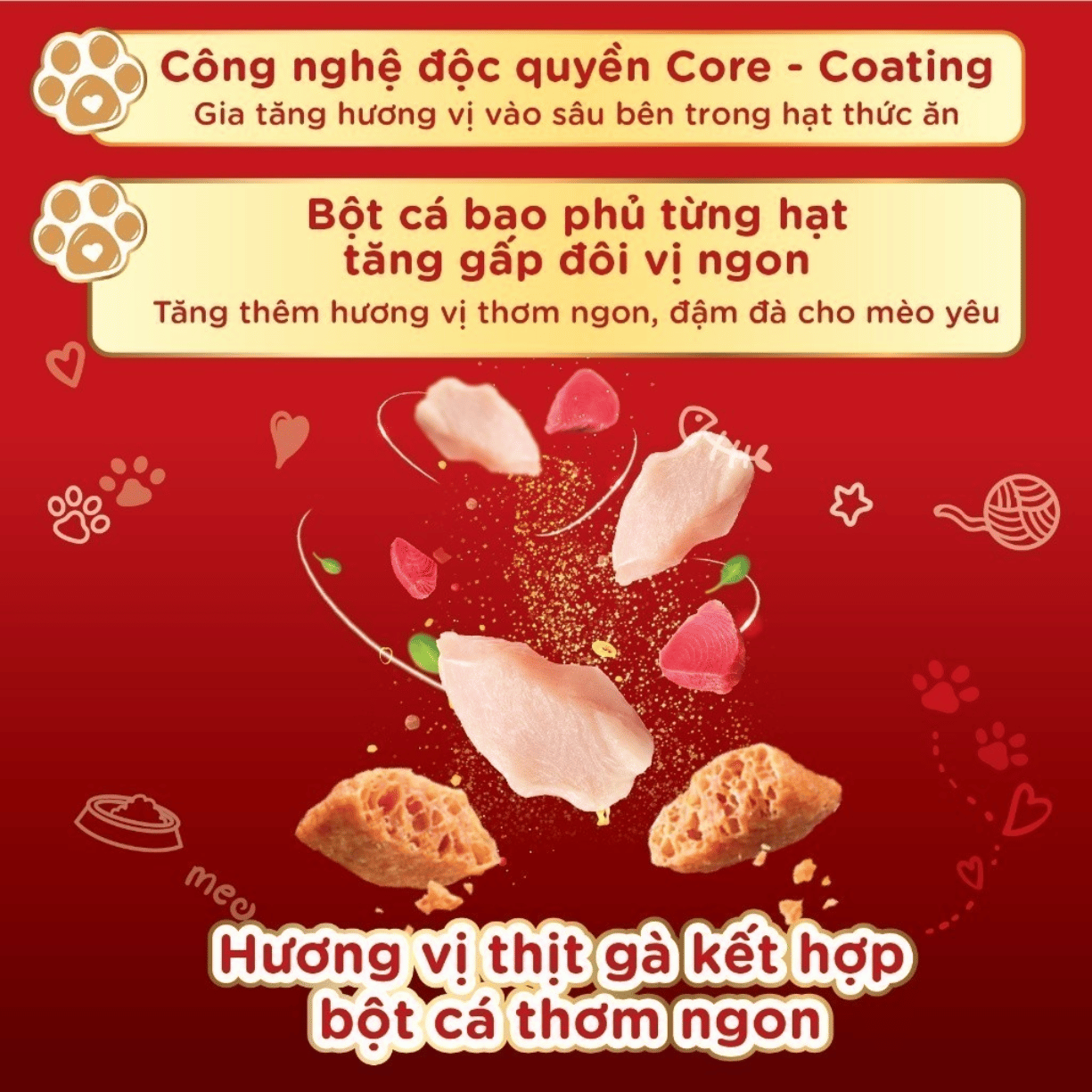  Thức Ăn Hạt Dinh Dưỡng Cho Mèo - Silver Spoon- Nhật Bản - Túi lẻ 200gr/250gr 