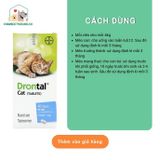  Viên Tẩy Giun Cho Mèo Drontol Bayer - Hàng cao cấp 