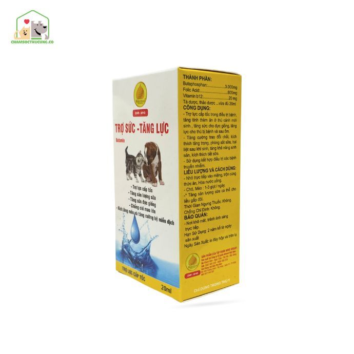  Dung Dịch Tăng Sức Lực Cho Chó Mèo Butamin Cho Chó Mèo Kén Ăn- Winsgroup 20ml 