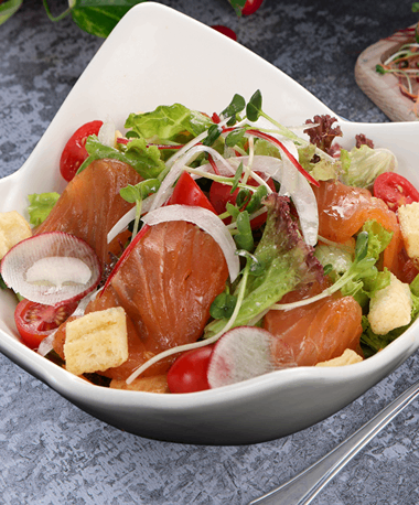  Smoked Salmon Salad 