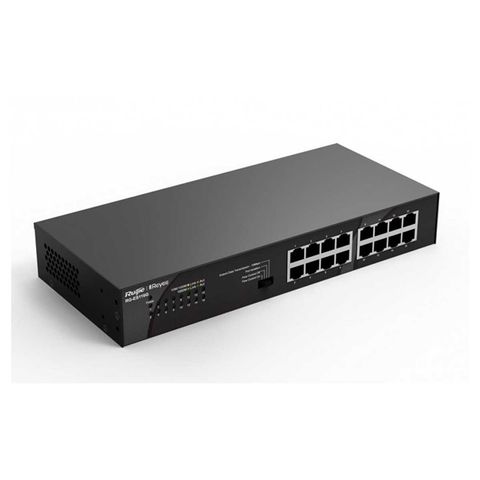 Switch Ruijie RG-ES116G (16 Port Gigabit - Vỏ kim loại)